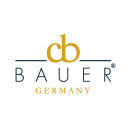 Bauer Uni-Mako-Satin Spannbettlaken, 160x200 cm, Fb. 0000 weiß