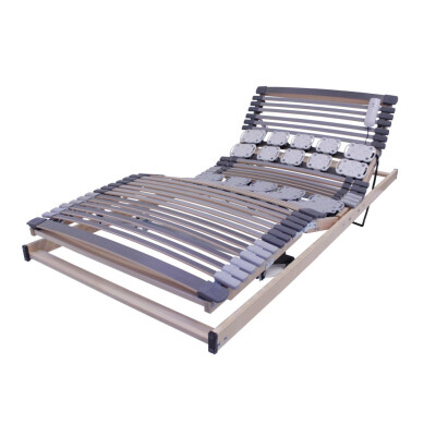 Lattenrost mit Leisten + Teller - Motor - Bettenkiste Kombi Flex MOT 80x200 cm