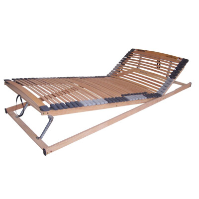 Bettenkiste Hit-7-Zonen KF - Lattenrost mit 44 Leisten KF verstellbar, 80x200 cm