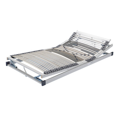 Lattenrost Mehrzonen - Rahmen KF verstellbar mit Bettkasten - Hn8 Quattroplus 80x200 cm