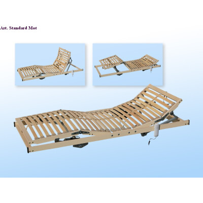 Lattenrost - Motor - Härtegradeinstellung - mit Lieferservice bis 4. Etage - Bettenkiste Standard Mot 90x200 cm