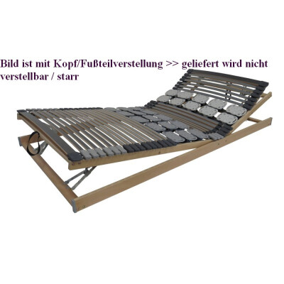Perbix Wellness Pur NV - Lattenrost Tellerelemente f. Doppelbett starr mit Lieferservice bis 4. Etage