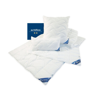Faserdecke Vierjahreszeiten Bettdecke - Kombi Steppbett - Garanta actiflex 135x200 cm