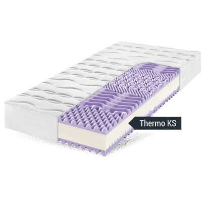Kaltschaummatratze 24 cm - 7-Zonen-Pori-cel®Kern - Frankenstolz Thermo KS