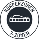 Tonnentaschenfederkern Matratze 24 cm - TTFK 7-Zonen  - Frankenstolz Klima T 90x200 cm-H4=sehr fest