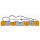 Tonnentaschenfederkern Matratze 19 cm - TTFK 7-Zonen - f.a.n. Rubin T 80x200 cm-H2=mittel