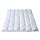 Daunen-Bettdecke - Extra-Leicht Kassettenbett - Sommer-Bettdecke - Verse Smaragd weiß,135x200 cm