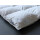 Daunen-Bettdecke - Warmes Kassettenbett - Ganzjahres-Bettdecke - Verse Rubin weiß,155x220 cm