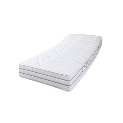 Tonnentaschenfederkern Matratze bis 160 kg 19 cm TTFK f.a.n. Medisan XXL 1.000 T 80x200 cm-H3=fest