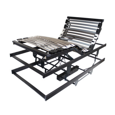 Lattenrost bis 130 kg - Motor - Bettlift - Senioren Rahmen - Bettenkiste Senioren Rahmen 130 90x190 cm